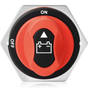 Car Battery Disconnect Switch 12-32V DC 300A Cont 450A INT Battery Power Cut Off Master Switch Disconnect Isolator (ON-OFF/300A)